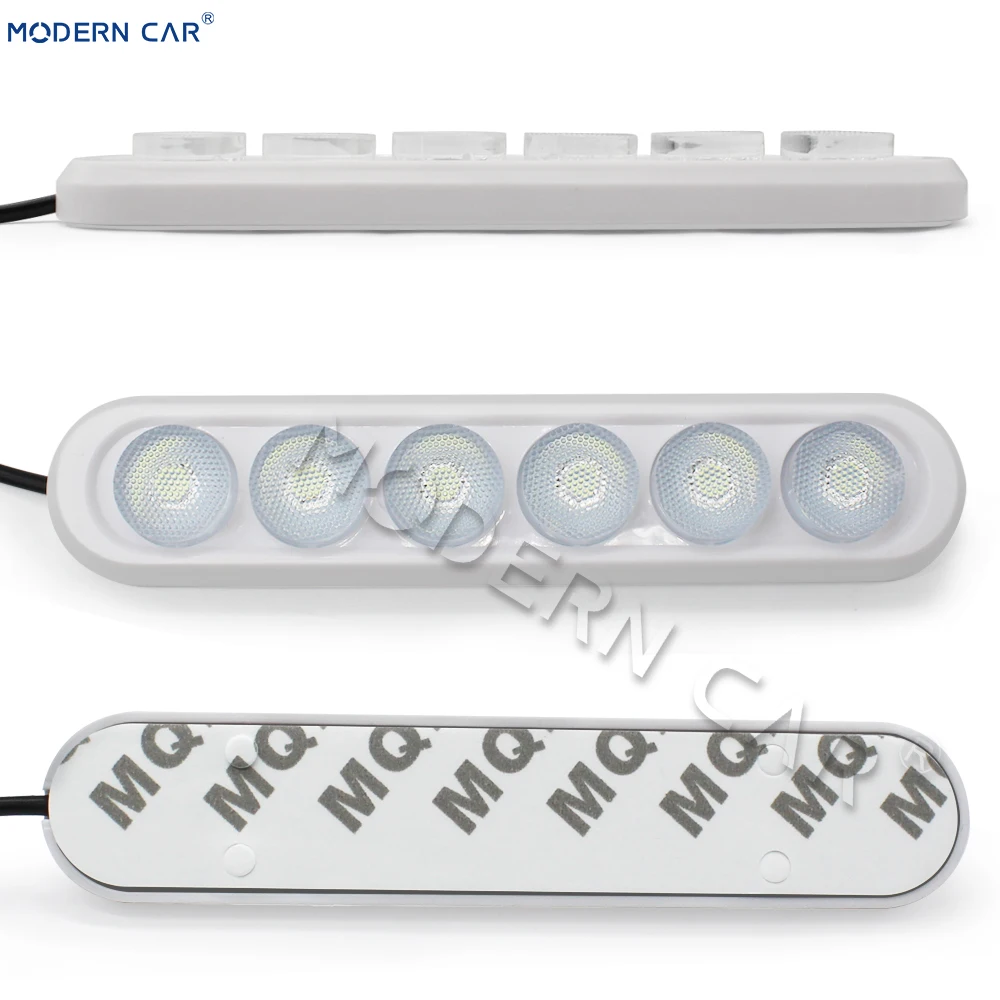 Современный автомобиль, Новое поступление, 4 в 1, 6 светодиодный RGB DRL автомобильный интерьерный светильник, декоративная атмосферная лампа, пульт дистанционного управления/музыка/Голосовое управление