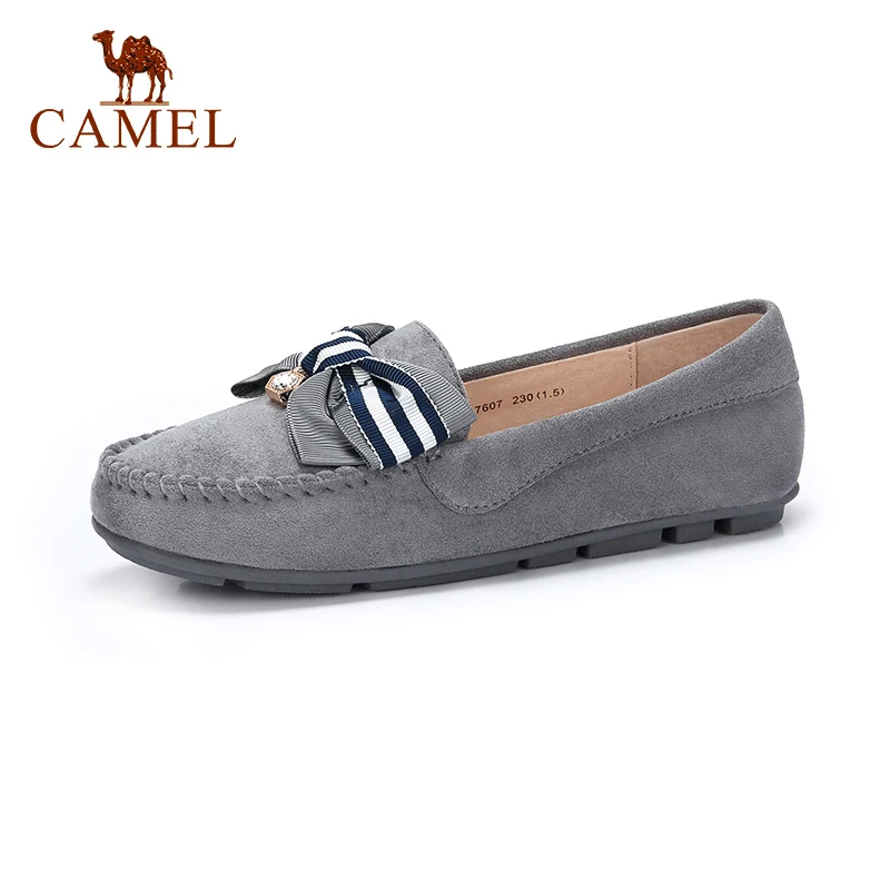 CAMEL/новые весенние женские тонкие туфли на плоской подошве Женские повседневные