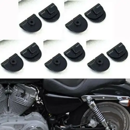 

Зажимы для Harley Davidson Sportster XL883 XL1200 Iron 883 48 Forty Eight 72 Seventy с двумя левыми боковыми батарейными панелями 2004-2019
