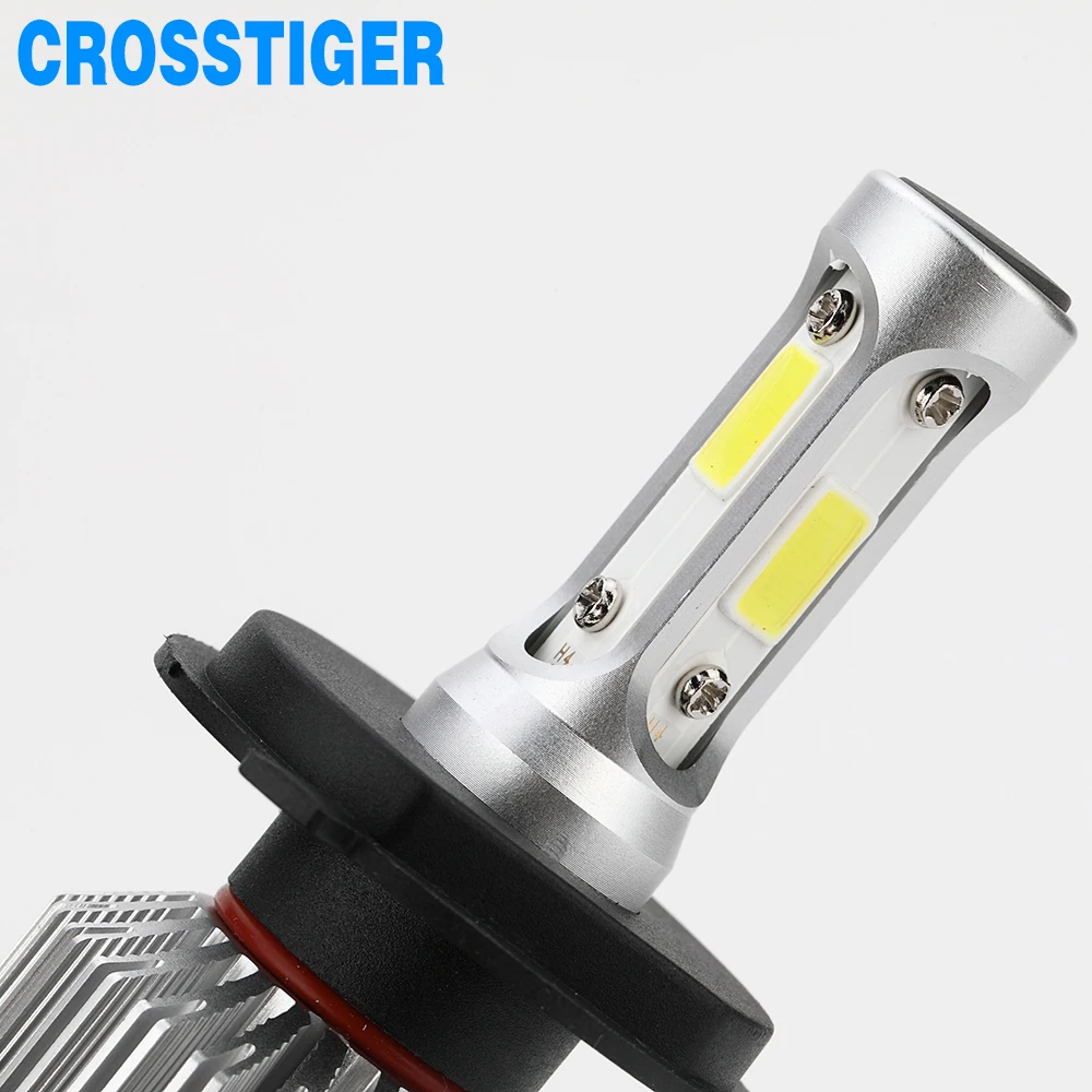 Авто свет H11 H8 9005 9006 9007 H1 H4 H7 светодиодный 12 В лампы фар для peugeot 206 Honda toyota Nissan Mazda Suzuki