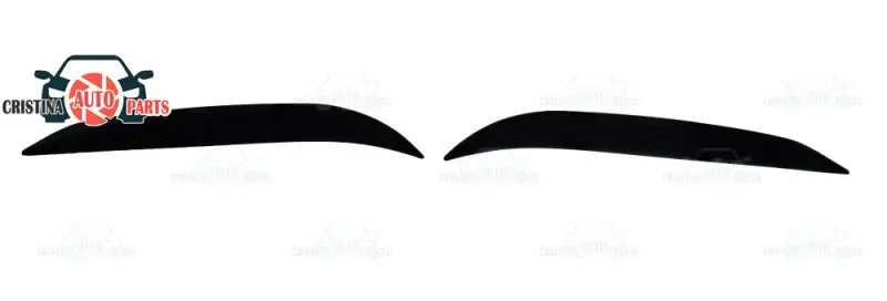 Eyebrows for Chevrolet Aveo T250 2006~2011 headlights cilia eyelash plastic moldings decoration trim car styling molding | Автомобили и