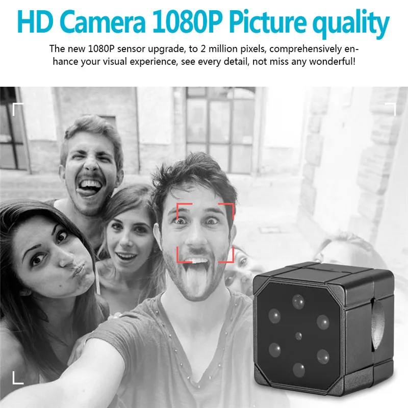 Мини-камера SQ19 SQ11 SQ16 HD 1080P датчик ночного видения Видеокамера DVR DV регистратор движения видеокамера Поддержка TF карты
