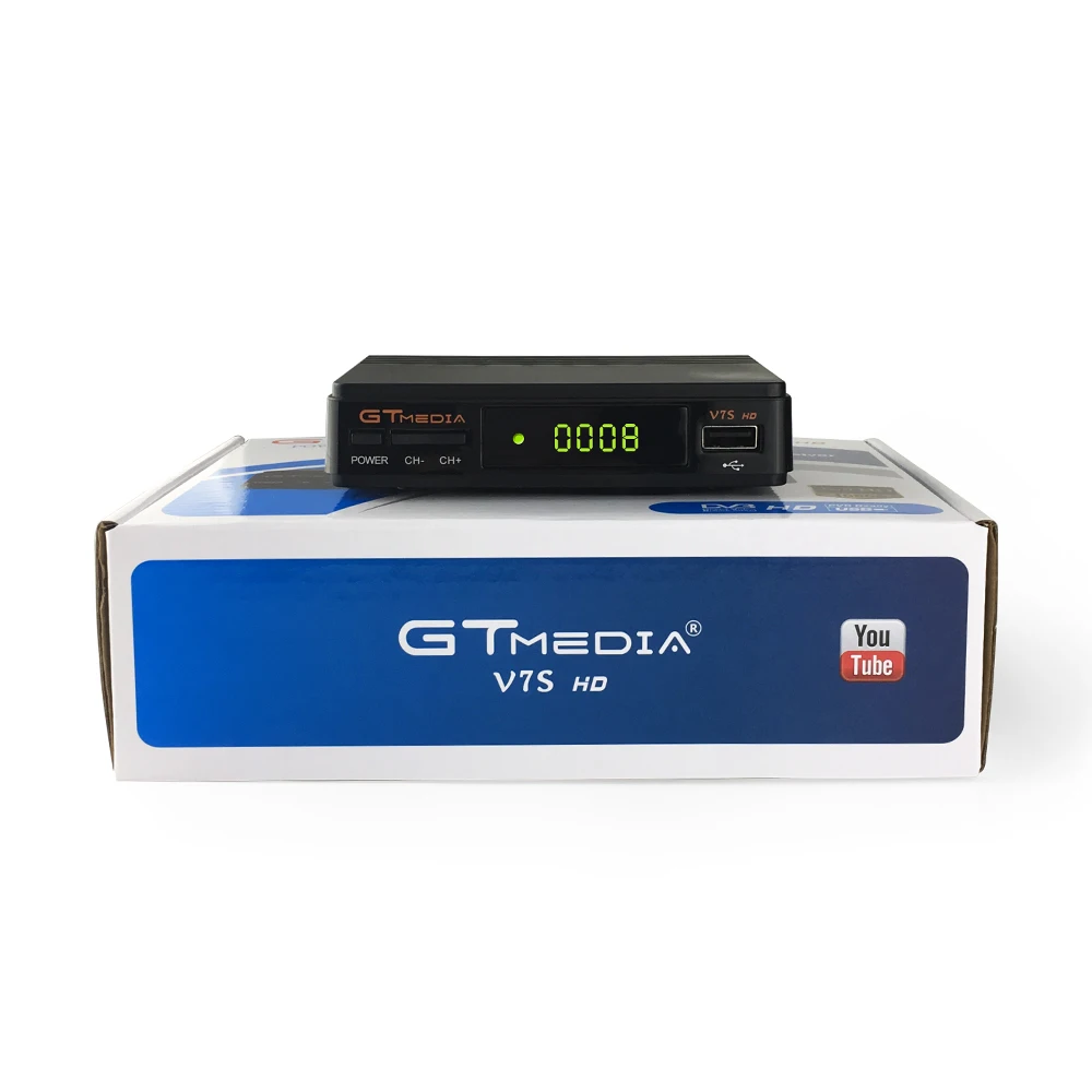 Gtmedia V7S 1080P цифровой приемное устройство DVB-S2-цифра спутниковый телевизионный