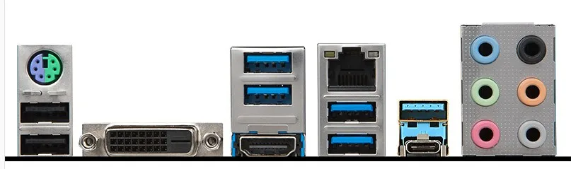 Новая пользовательская защитная задняя панель I/O для игровой шасси MSI X370 KRAIT (без