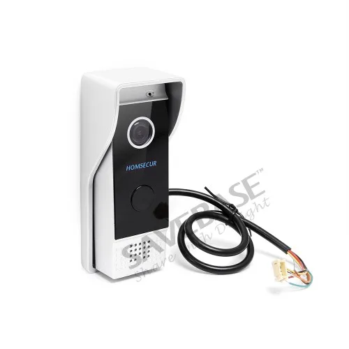 Видеодомофон HOMSECUR система внутренней связи 7 дюймов IP65 МП AHD камера с поддержкой