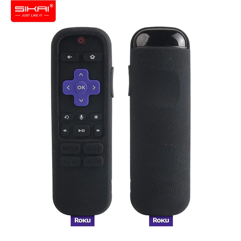 SIKAI противоударный силиконовый защитный чехол для Roku Streaming Stick Plus 3800R/3810R + с
