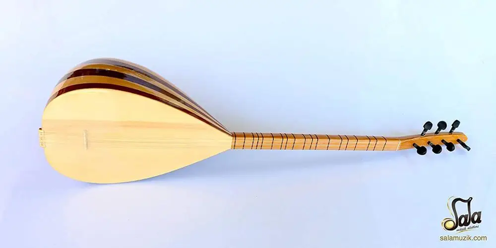 Турецкая короткая шея красное дерево клен баглама SAZ для продажи CSS-123