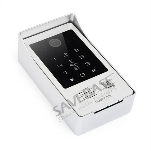 Система видеодомофона HOMSECUR 7 &quot AHD с защитой от непогоды IP65 RFID и паролем кнопка