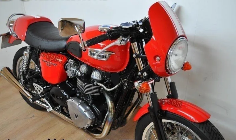 Переднее крыло для Triumph BONNEVILLE T100 SE Thruxton 900 скремблер 2001 2015 01 15 Raw Unpaint ABS пластик| |