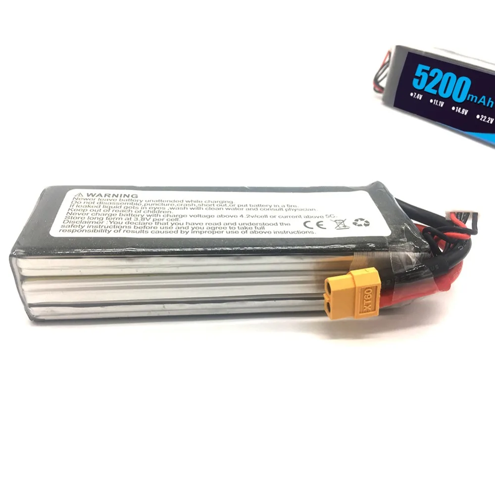 2 шт. 11 1 В 5200 мАч 3S 20C DXF Lipo аккумулятор для Walkera QR X350 PRO RC Drone Quadcopter Запасные Части