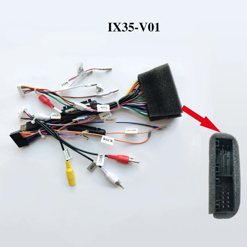 Жгуты проводов для HYUNDAI только автомобиля ARKRIGHT радио Android устройства|Кабели