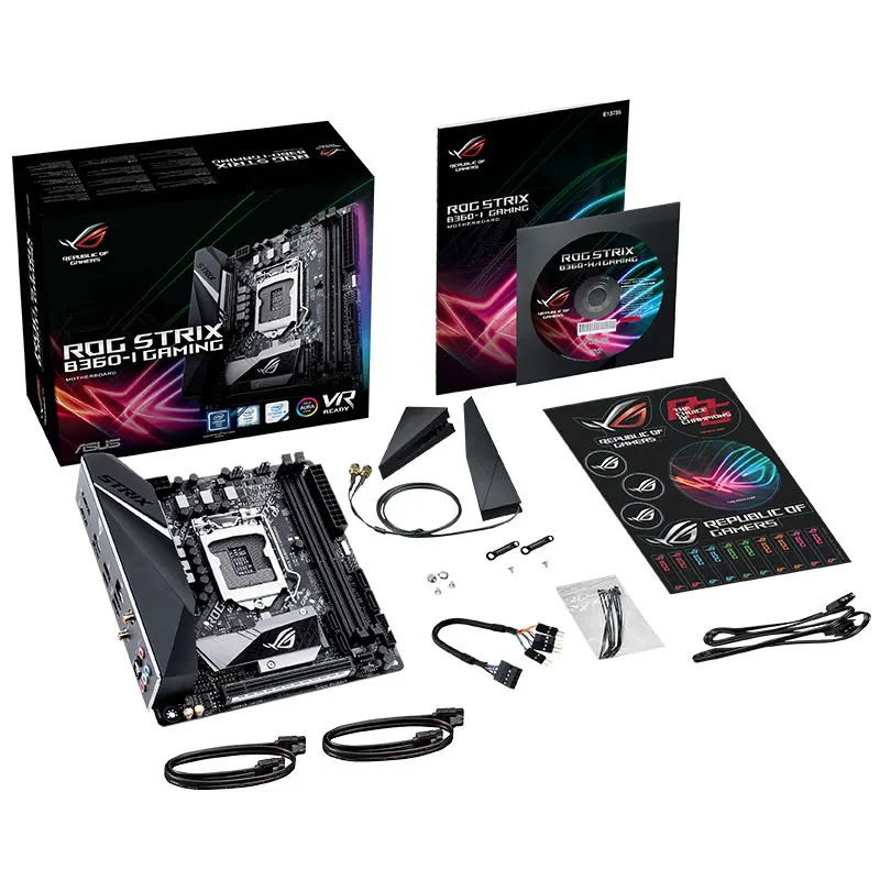 Новая материнская плата для Asus Rog STRIX B360I/AC разъем B360 LGA 1151 DDR4 PCI-E SATA USB 3 0