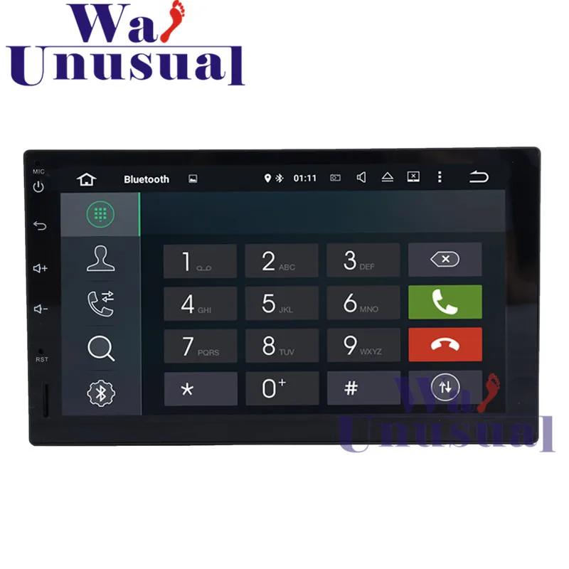 Wanuary 7 &quot2 DIN Сенсорная панель Android 1 автомобильный мультимедийный плеер для