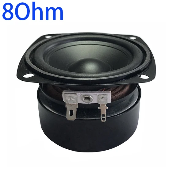 8Ohm Tenghong 1 шт. 3 дюймов 4/8Ohm 15 Вт полный спектр Динамик ВЧ СЧ НЧ-динамик Динамик Bluetooth аудио открытый Водонепроницаемый громкий Динамик - Цвет: 8Ohm