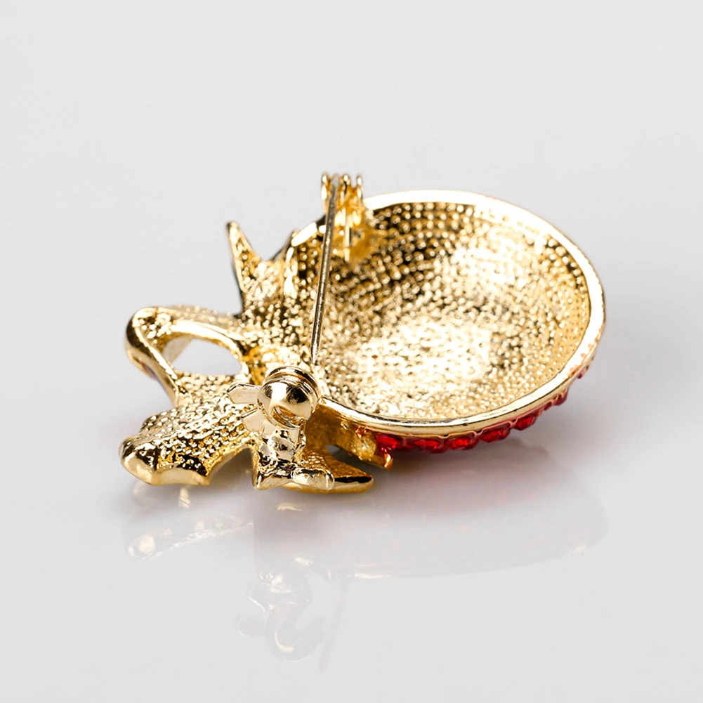 Fashion Christmas Fruit Apples Shape Brooch Pin Women Dress Bag Scarf Accessory | Украшения и аксессуары