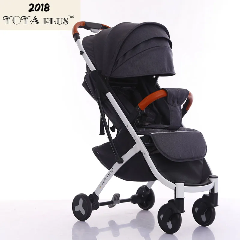 YOYA PLUS2018 Детская коляска ультра легкий складной может сидеть лежать высокий