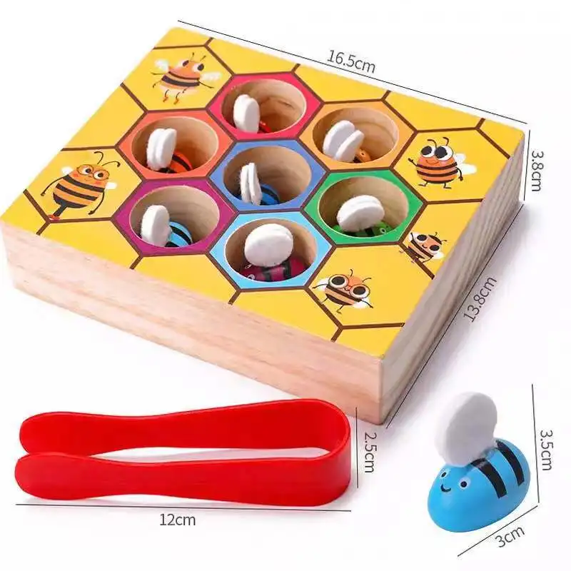 Детский пазл Коллекционирование пчелы деревянная игрушка подарок | Игрушки и