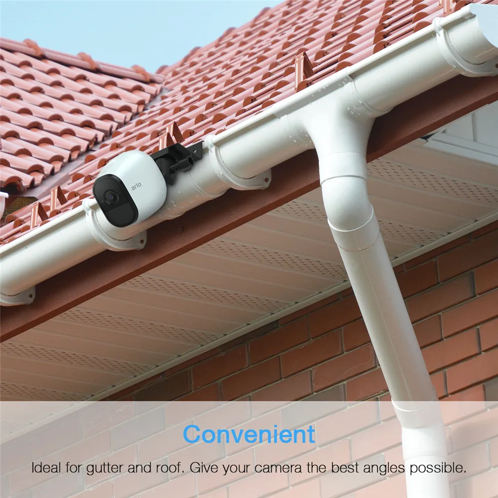 Arlo кронштейн с выемкой камеры кронштейн для Arlo Pro 2/Ultra/HD/Pro наружная камера видеонаблюдения монтажные кронштейны регулируемые