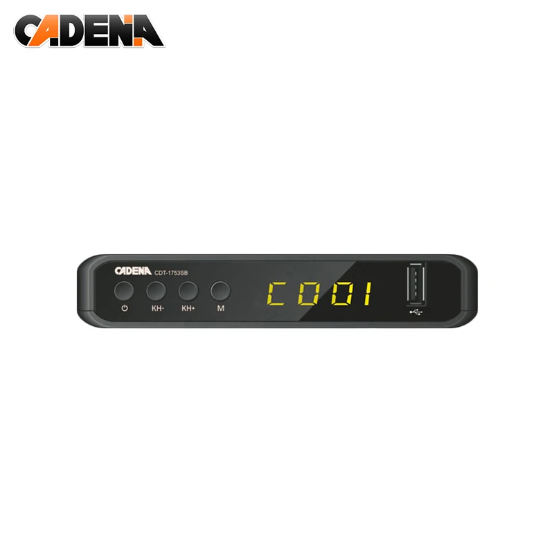 Цифровой эфирный приемник CADENA CDT-1753SB | Электроника