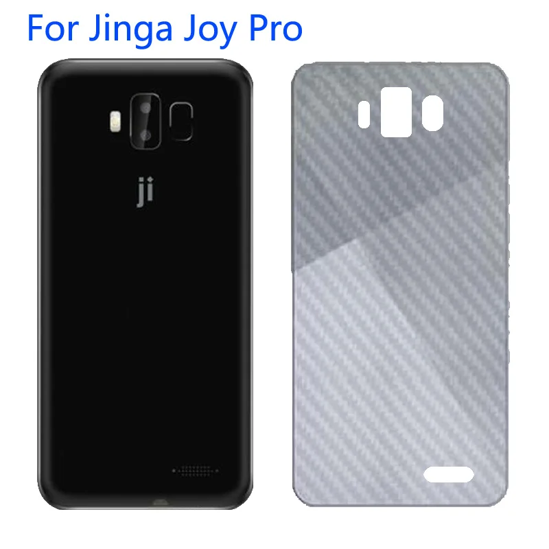 2 шт. защитная пленка из углеродного волокна для Jinga Optim 4G задняя Joy PRO/ Basco M500 L3 A400 A500
