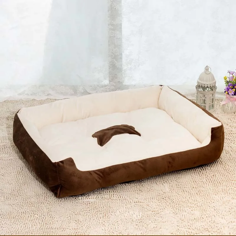 KIMHOME PET Симпатичные кровати собаки для больших собак все сезоны хлопок Pet Bed