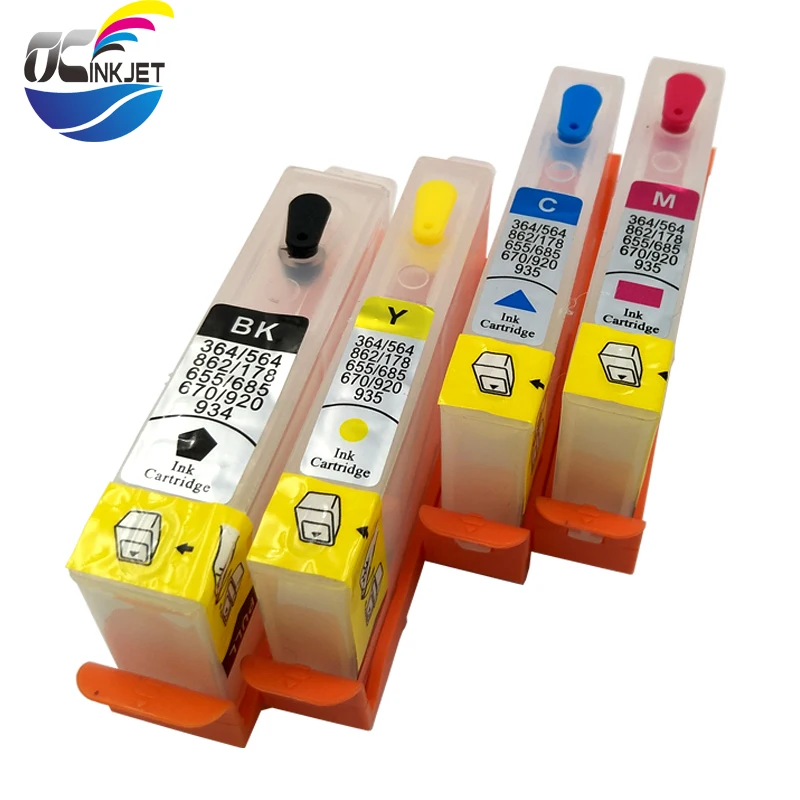 Картридж OCINKJET 178 для HP 178XL совместимый с Photosmart 7510 B110A B209A чипом|Чернильные