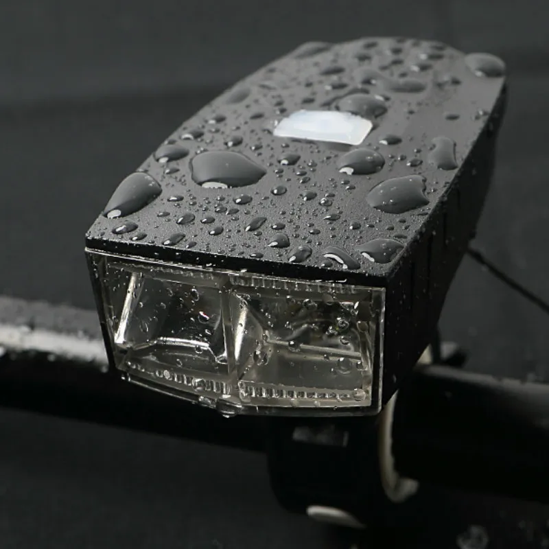 Умный велосипедный фонарь + колокольчик usb зарядка рожок для велосипеда свет фар