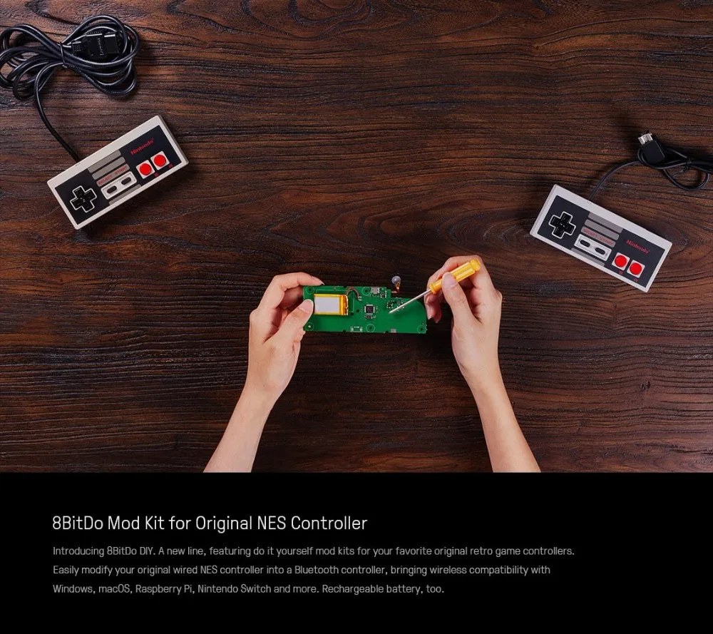 8 BitDo Mod Kit для оригинальный ne контроллер DIY к Bluetooth геймпад | Электроника