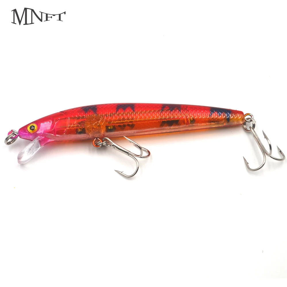 

MNFT 10Pcs Pencil Crankbait Hard lure Lifelike 3D Eyes10cm/8.5gTreble Hooks Fishing Plastic Hard Bait