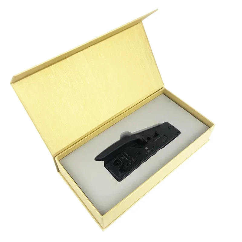 Network RJ45 Crimping Tool Telecom Crimper For Cat7 Cat6 Cat6 Cat5 Cable Multi-Function RJ45 RJ11 Plugs Metal Clips Pliers Tools