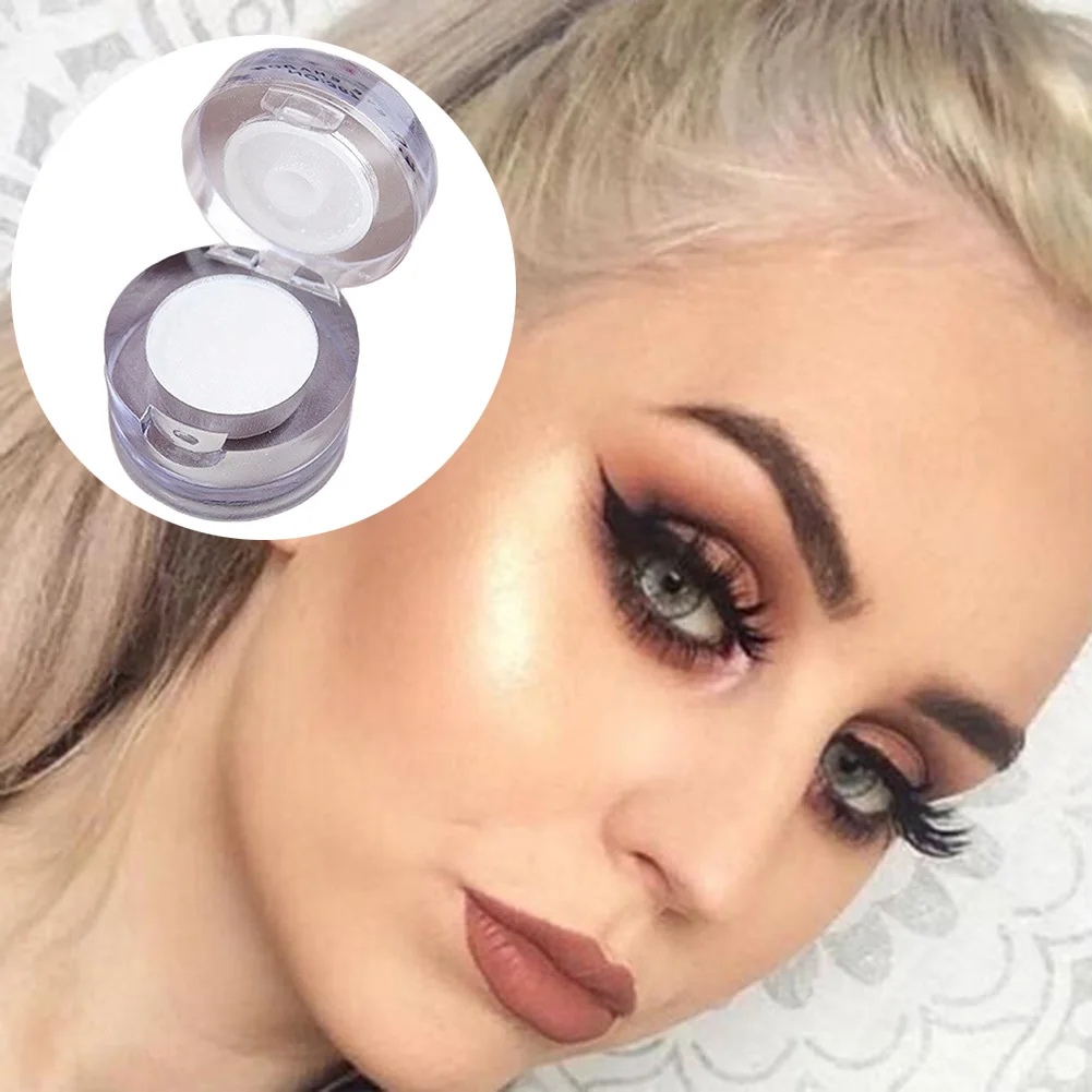 2017 Women's Long Lasting Single Eyeshadow Shimmer Powder Face Highlighter Makeup |