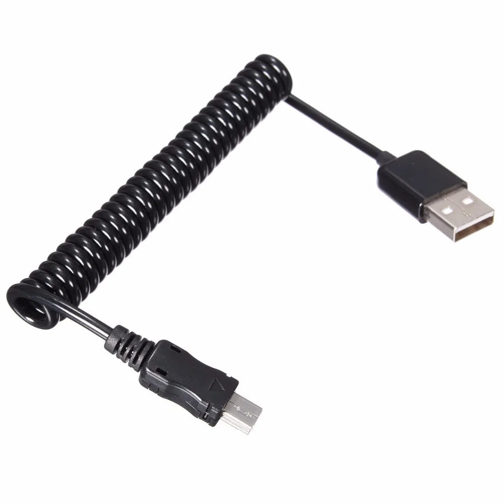 GCR дата кабель витой USB 2.0 mini B 5 pin для быстрой зарядки и синхронизации данных