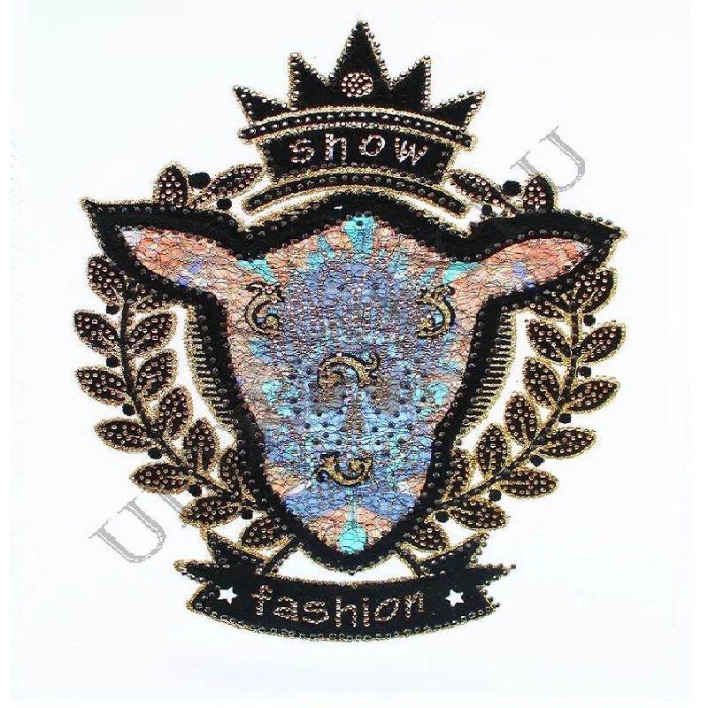 Heat transfer garment stickers Iron On Clothes Patches T-shirt Appliqued Garment Accessories DIY sewing handmade | Дом и сад