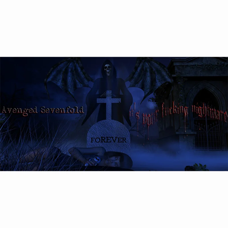 70*140 см Avenged Sevenfold ночной кошмар Пляжное Полотенце бамбуковое волокно Ткань для