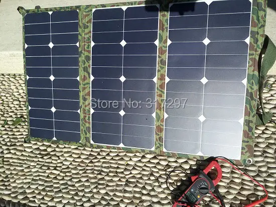 SUNPOWER 75 ватт 36 В Гибкая Складная солнечная панель бескаркасная ткань портативное солнечное зарядное устройство для электрического судового двигателя Torqeedo