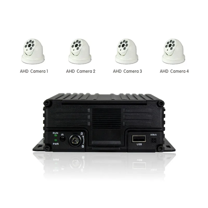 DTY 4ch 2 ТБ hdd mdvr мобильный 3g gps dvr мобильное наблюдение|Видеорегистратор для
