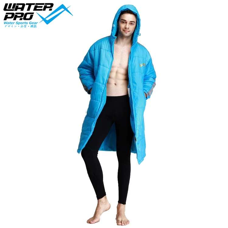 Водонепроницаемая ветрозащитная теплая парка для плавания детей и