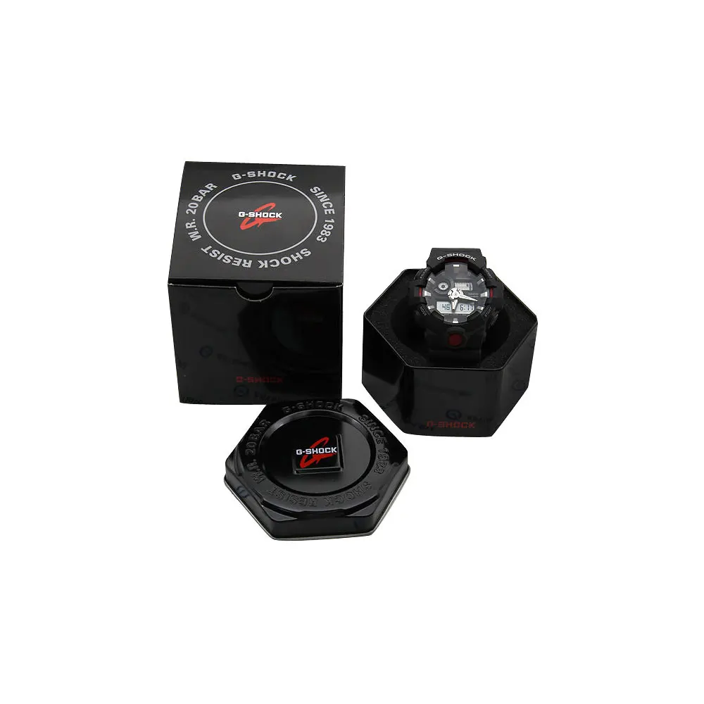 Quartz Wristwatches Casio for mens GA-700-1A Watches Mans Watch Wristwatch Wrist men G-Shock | Наручные часы