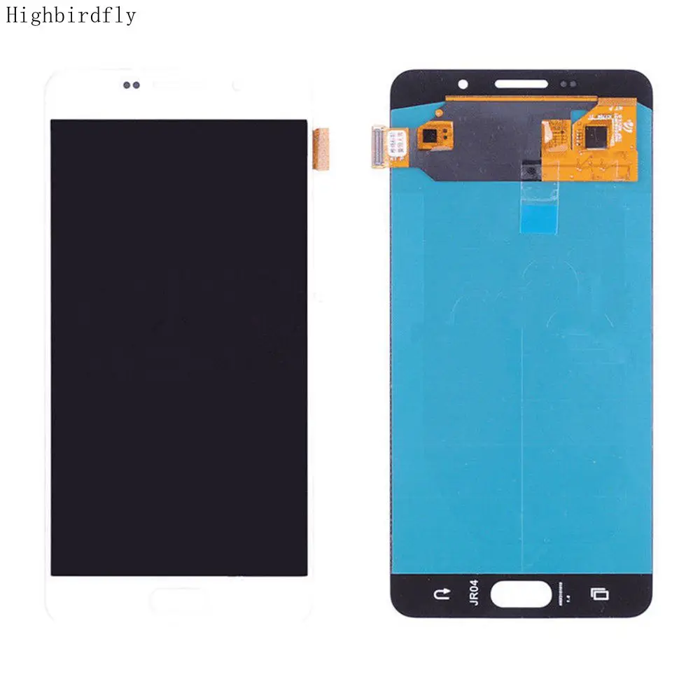 Amoled 2016 для samsung Galaxy A7 A710 A710FD A710F A710M A710Y A710F/DS ЖК-экран + Сенсорное стекло дигитайзер в