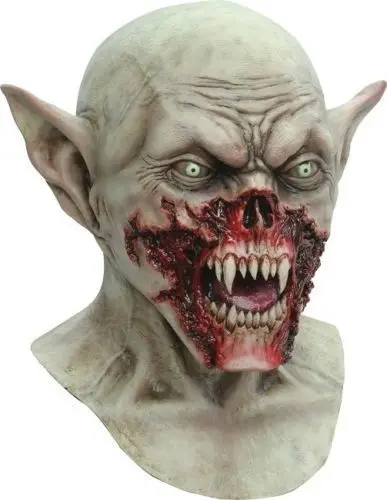 Маска вампира Kurten Demon Zombie страшный взрослый костюм на Хэллоуин вечерние