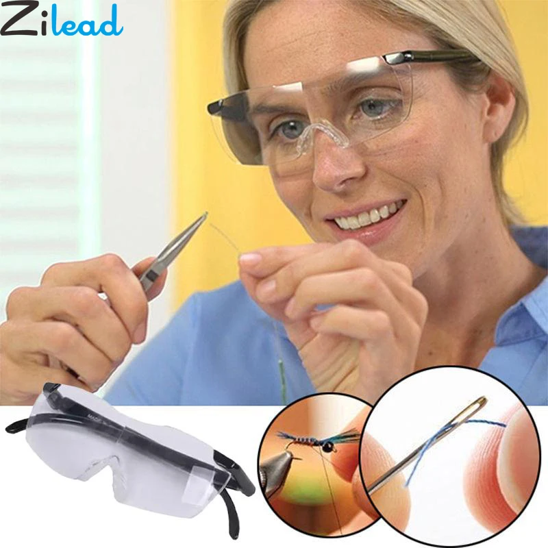 Купи Zilead 250 Degree Vision Glasses Magnifier Magnifying Eyewear Reading Glasses Portable Gift For Parents Presbyopic Magnification за 134 рублей в магазине AliExpress