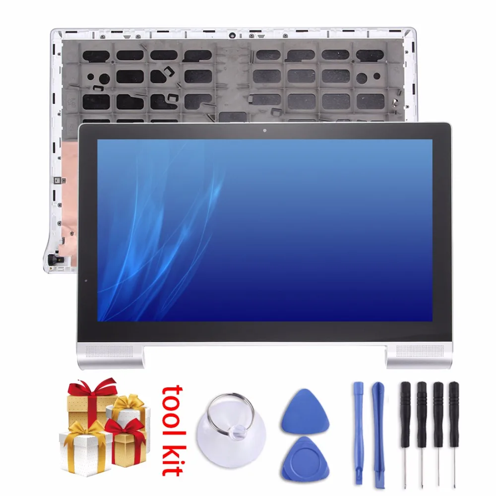 Новый Для 13 3 дюймов Lenovo YOGA Tablet 2 Pro 1380 ЖК экран и дигитайзер полная сборка с рамкой
