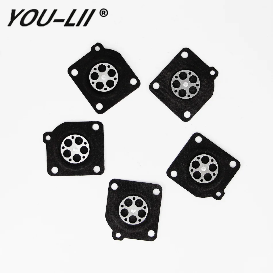 

YOULII For ZAMA C1M C1S Metering Diaphragm Gasket Parts Chainsaw Carburetor Repair Kit FAB OEM 5pcs/lot