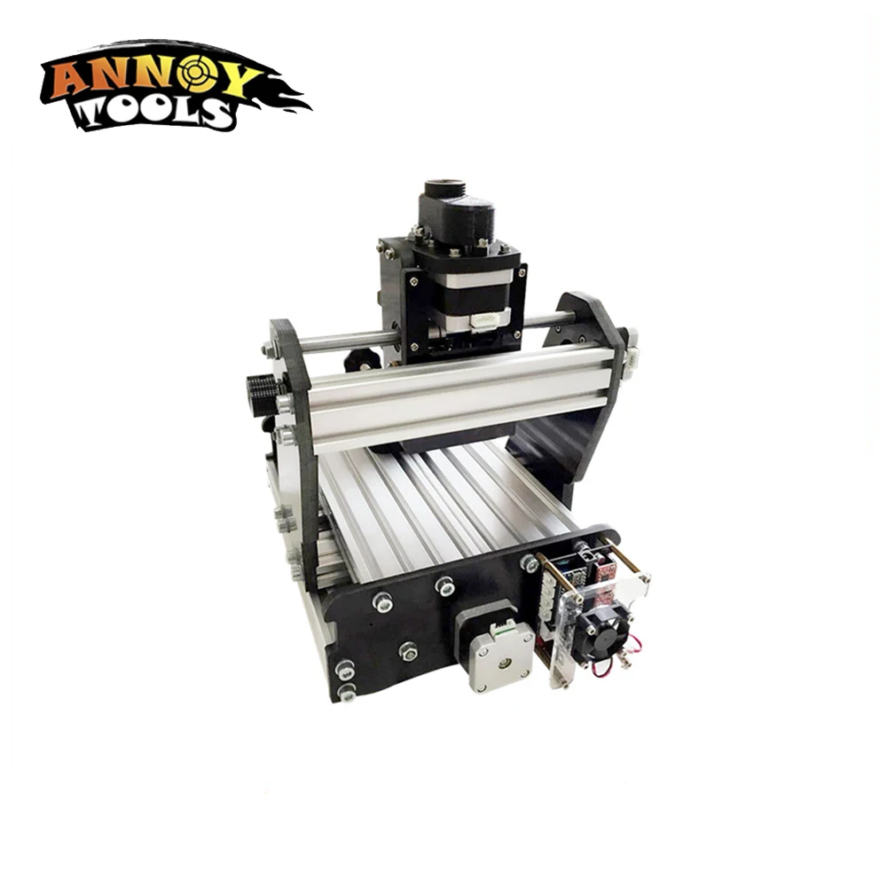 New ANNOYTOOLS CNC DIY engraving machine 3axis mini Pcb Milling Machine Wood Carving cnc router GRBL control | Инструменты