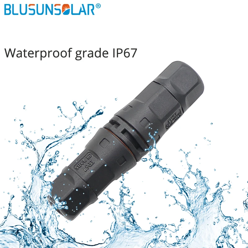 M15 Straight connector I Type Waterproof Connector Screw Lock Electrical Wire Adapter Cable Industrial plug 2Pin 3Pin | Обустройство