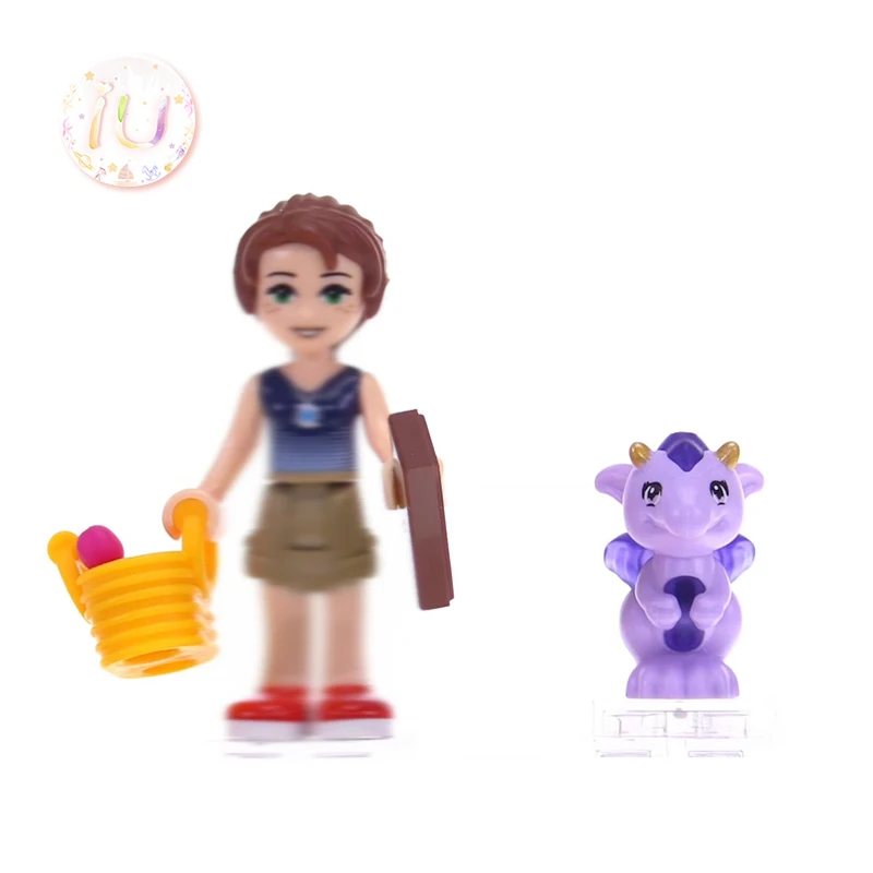 Legoings эльфы Бела 10499 Эмили Джонс и ребенок ветер Дракон строительные блоки игрушки