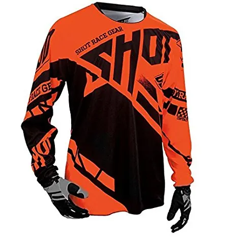 2018 Человек Оранжевый мотокросса moto Элемент Рубашки Красный MX Atv Off Road Гоночный