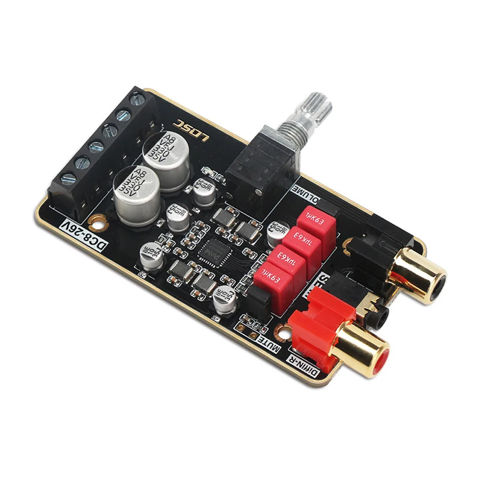 Tenghong PAM8620 Digital Audio Amplifier Board 15W*2 Stereo Dual Channel Class D Power Amplificador Modle DC8-26V Speaker DIY |