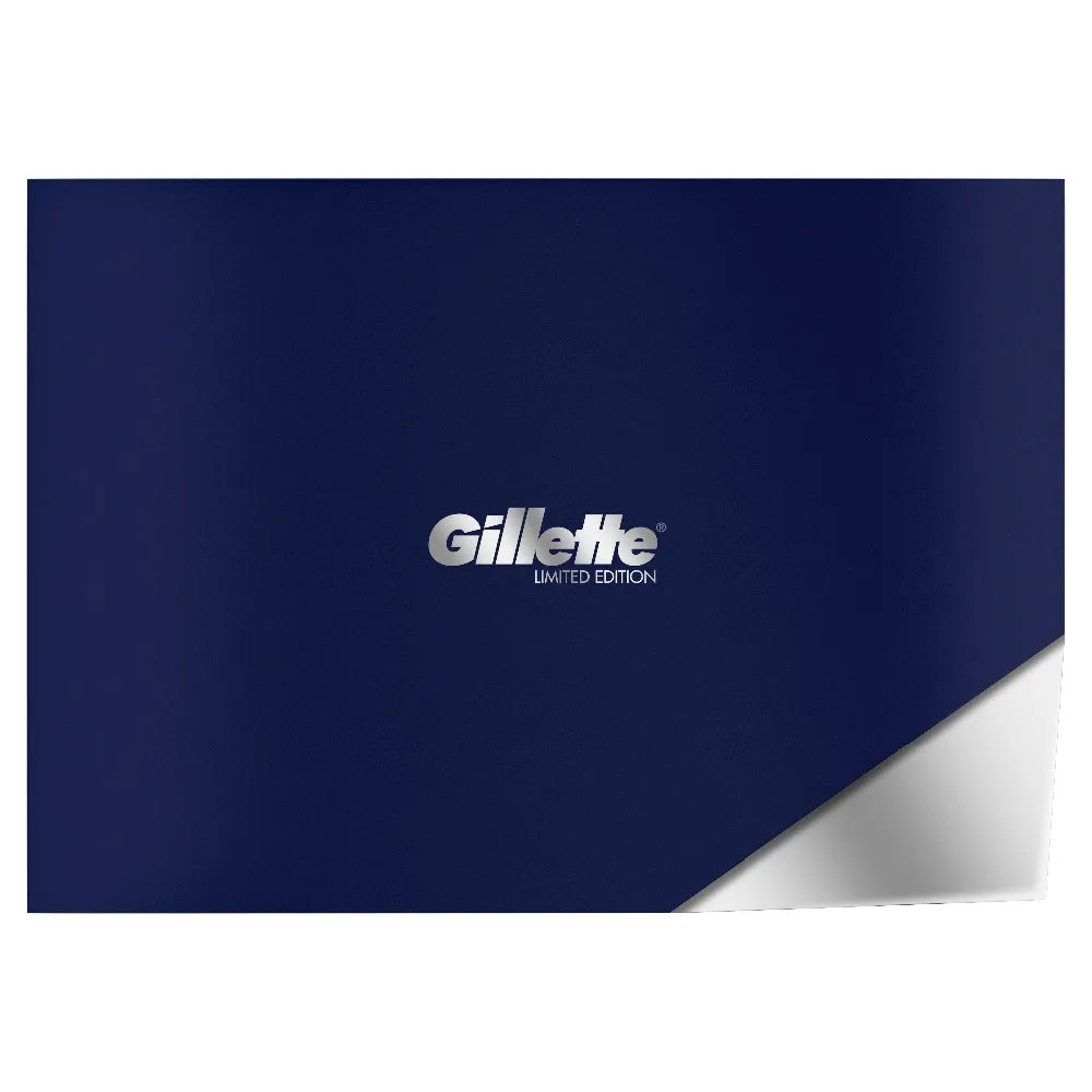 Gillette Fusion5 ProShield Chill Gift Set Limited Edition with Chrome Handle (Razor + 5 Replaceable Cassettes Shaving Gel 200 | Красота и