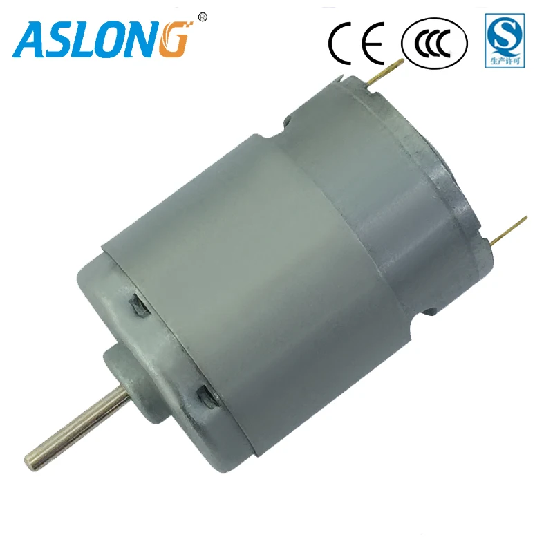 Мотор постоянного тока RS385 5 шт. / лот высокой скорости 24 В для пылесосов, фены для волос, вибраторы, электрооптические устройства 8000 об/мин.